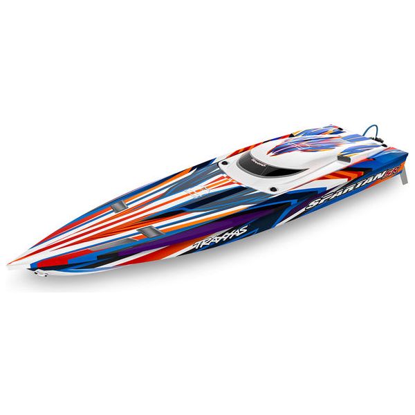 TRAXXAS SPARTAN SR 36" BRUSHLESS BOAT - ORANGE