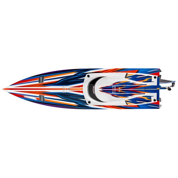 TRAXXAS SPARTAN SR 36" BRUSHLESS BOAT - ORANGE