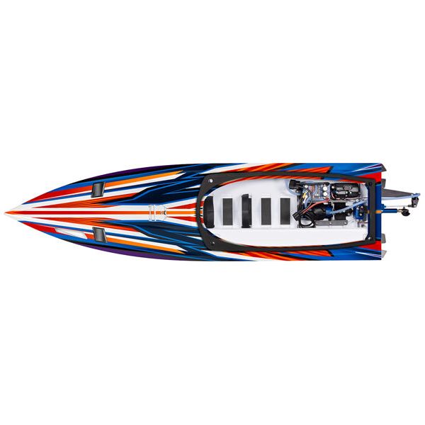 TRAXXAS SPARTAN SR 36" BRUSHLESS BOAT - ORANGE