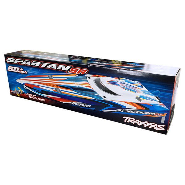 TRAXXAS SPARTAN SR 36" BRUSHLESS BOAT - ORANGE