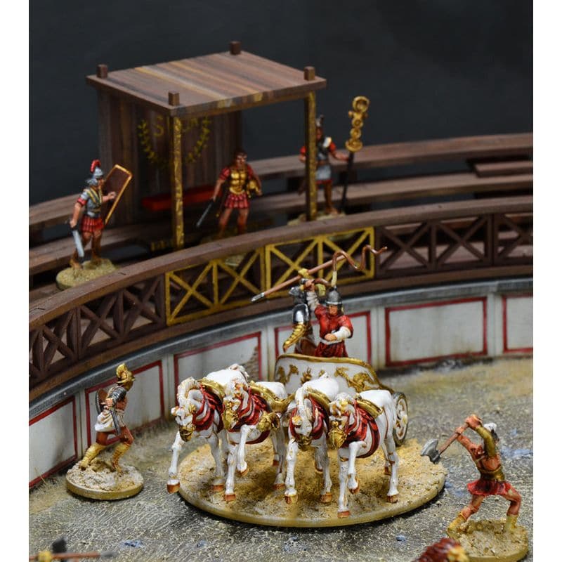 ITALERI 1/72 Gladiators Fight - Ludus Gladiatorius with MDF