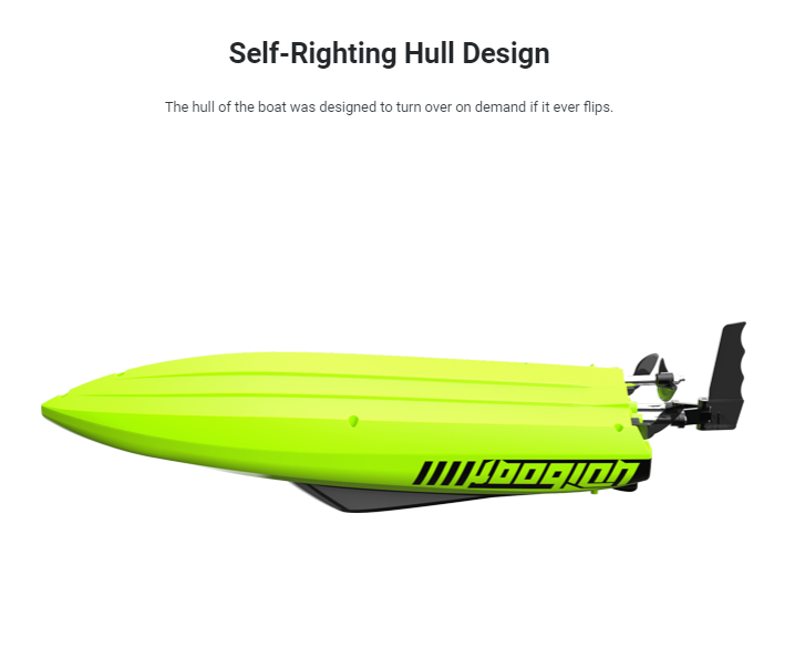 UDIRC RC Boat UDI020 2.4Ghz Remote Control High Speed Electronic Racing Boat