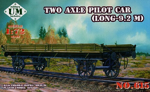 UM-MT 1/72 Two axle long pilot car Plastic Model Kit