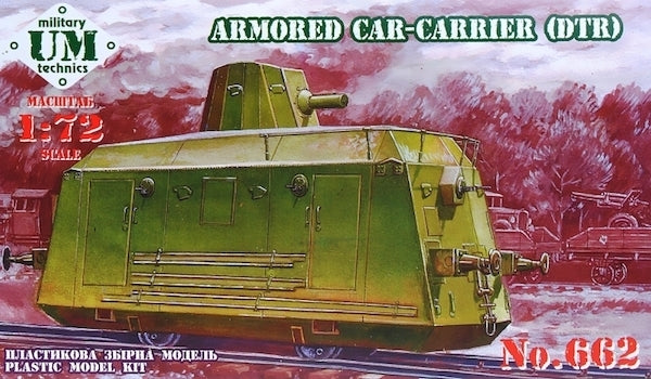 UM-MT 1/72 Armored car-carrier (DTR ) Plastic Model Kit