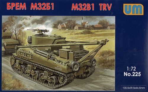 Unimodels 1/72 M32B1 Tank Recovery Vehicle Plastic Model Kit