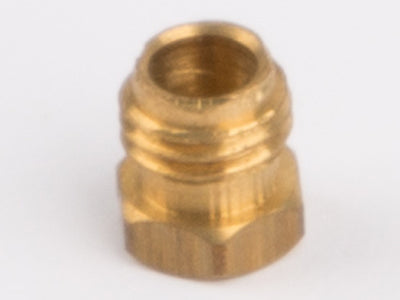 Wilesco Pipe Coupling Nut For Steam Pipe Fixing. Brass. M6X0.75