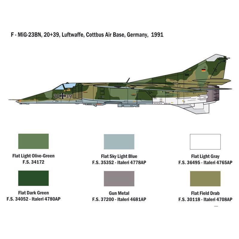 ITALERI 1/48 MiG-23 MF/BN 'Flogger'