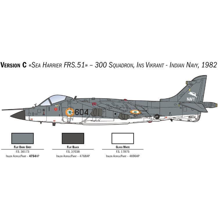 ITALERI 1/72 Sea Harrier FRS.1