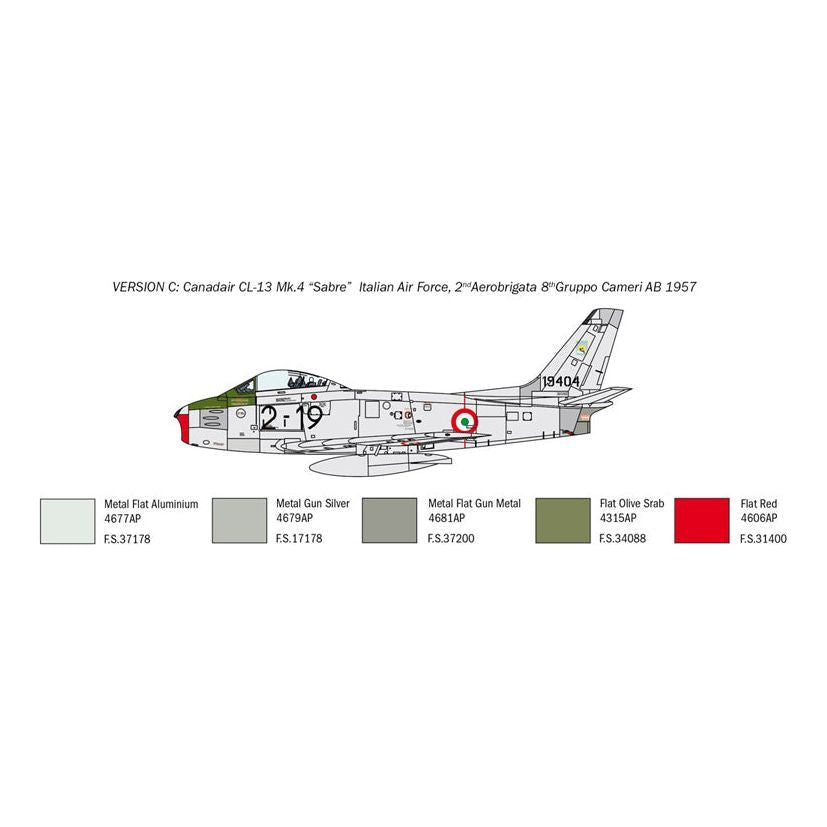 ITALERI 1/48 F-86E Sabre