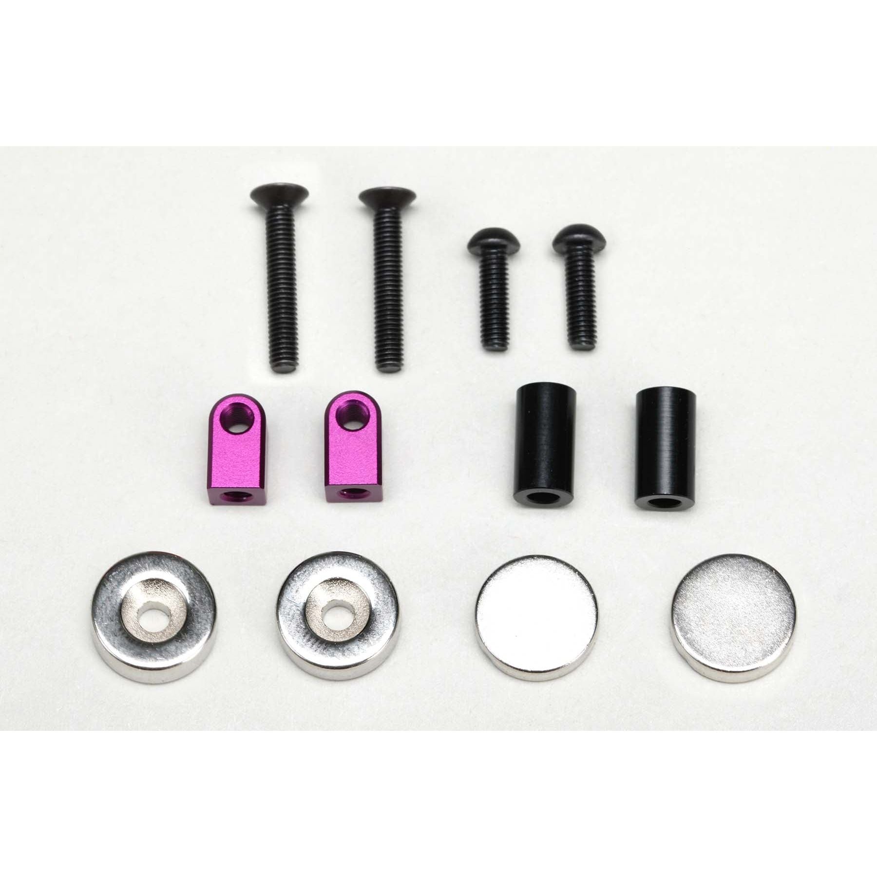 YOKOMO Magnet Front Body Mount Purple for All-Purpose