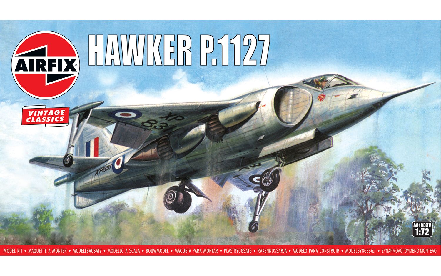 AIRFIX 1/72 Hawker P.1127