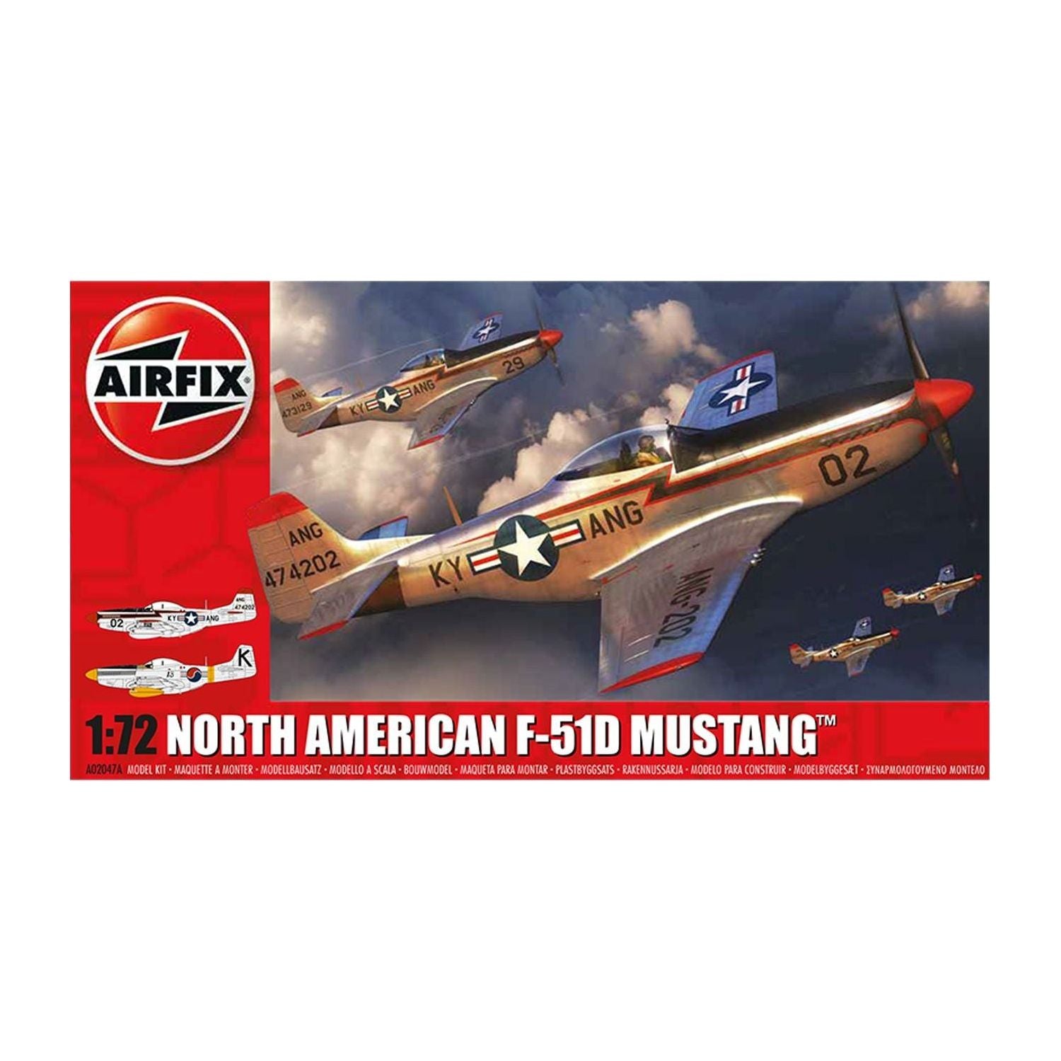 AIRFIX 1/72 North American P-51D Mustang