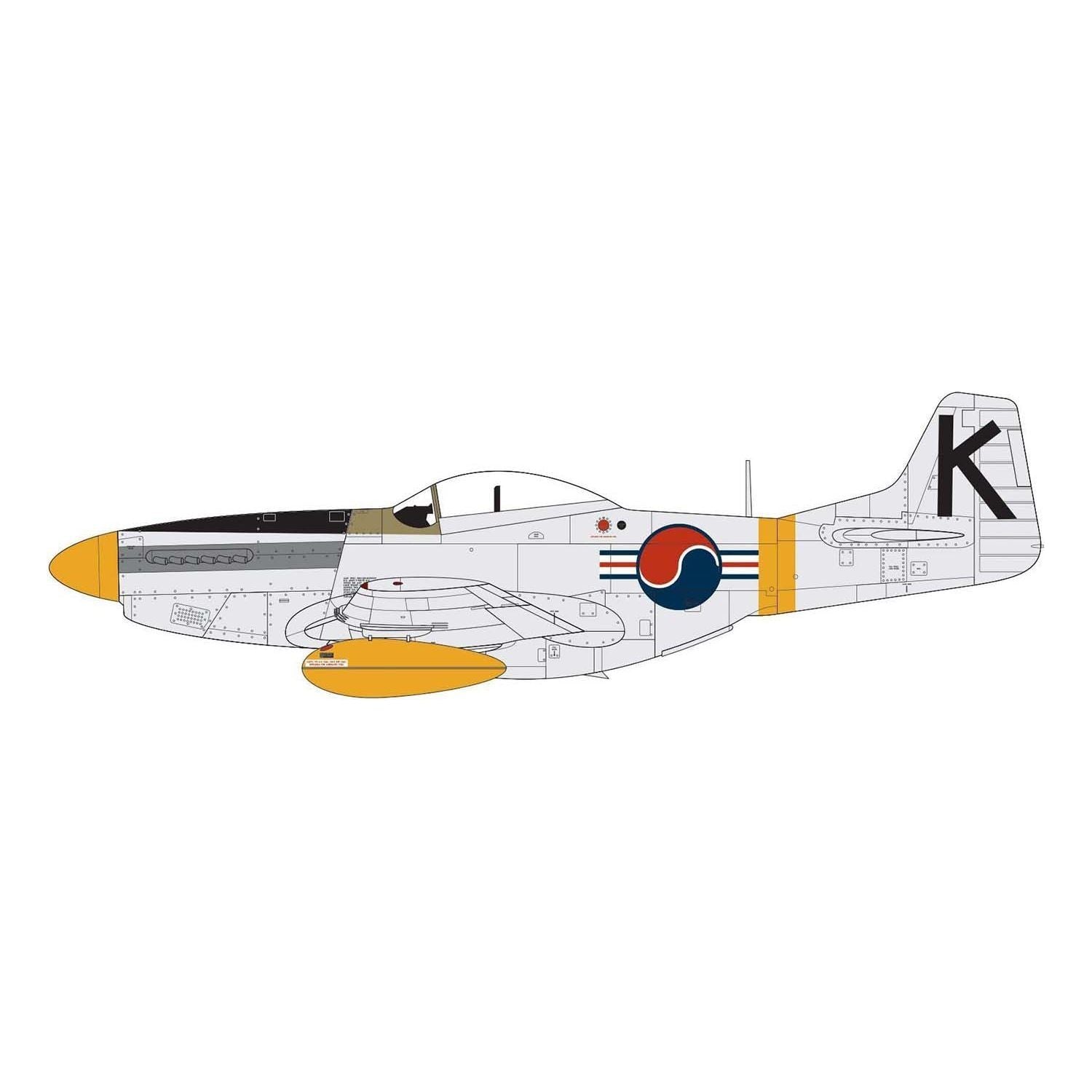 AIRFIX 1/72 North American P-51D Mustang