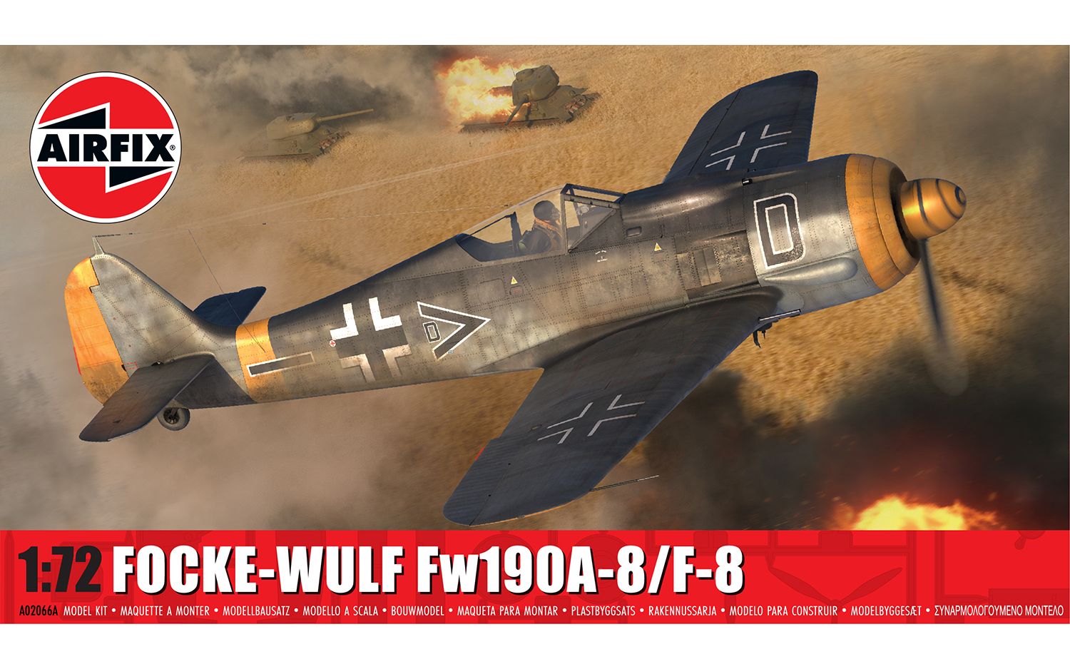 Airfix 1/72 Focke-Wulf Fw190A-8/F-8