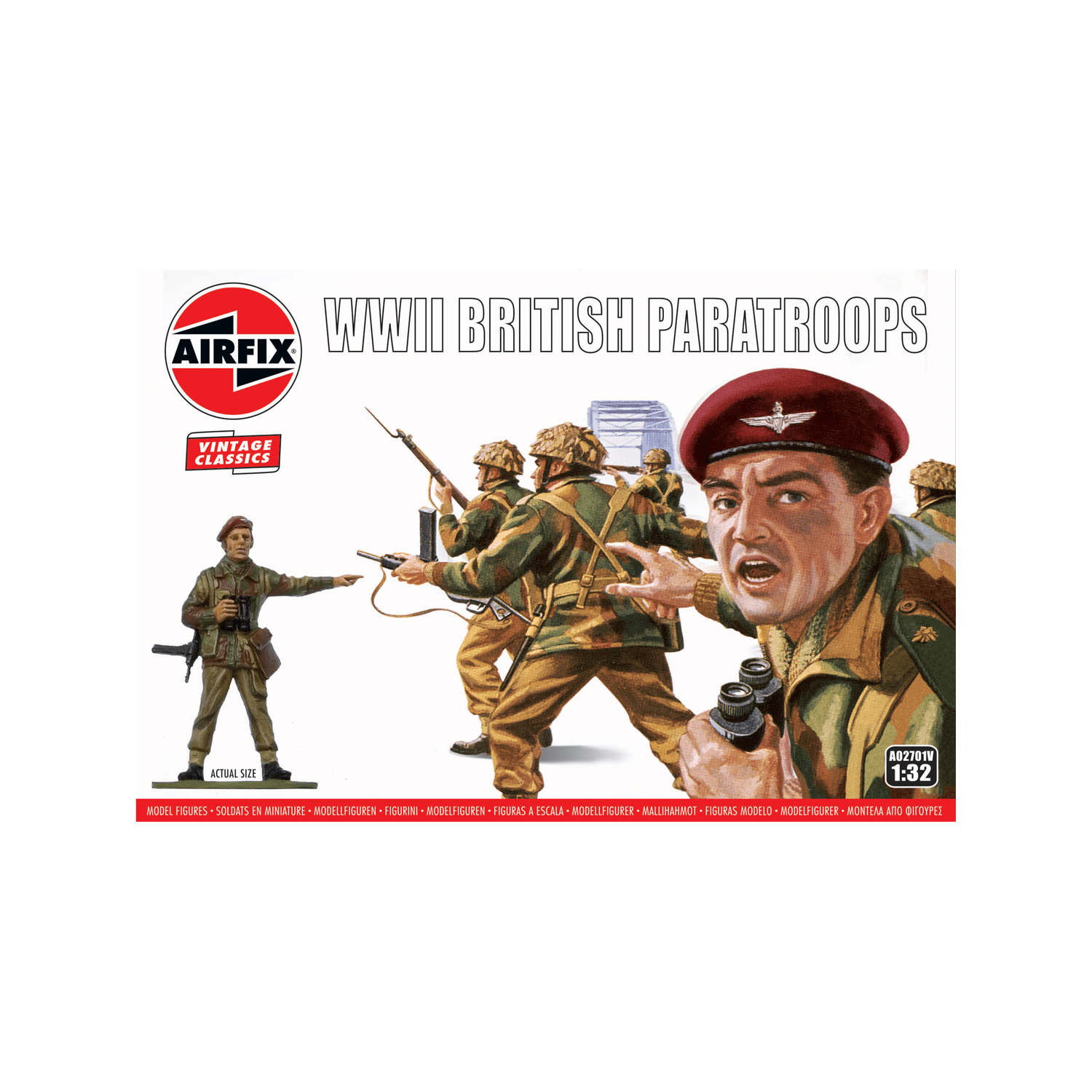 AIRFIX 1/32 WWII British Paratroops