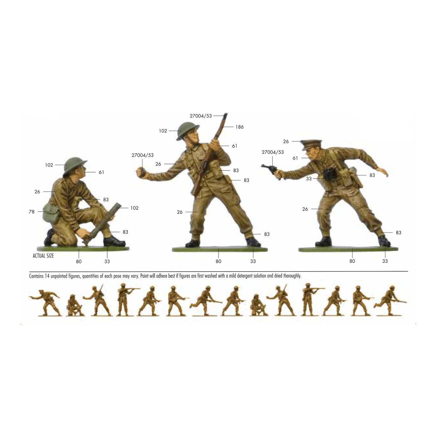 AIRFIX 1/32 WWII British Infantry