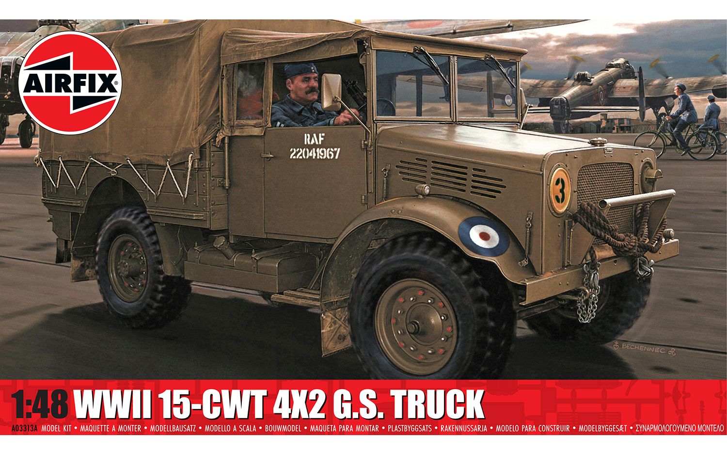 Airfix 1/48 WWII 15-cwt 4 x 2 G.S. Truck