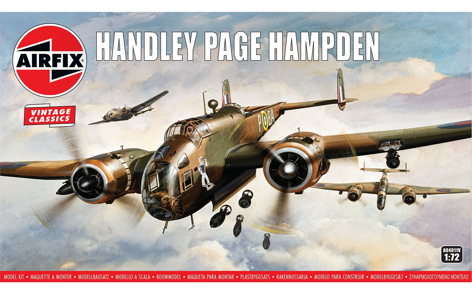 AIRFIX 1/72 Handley Page Hampden