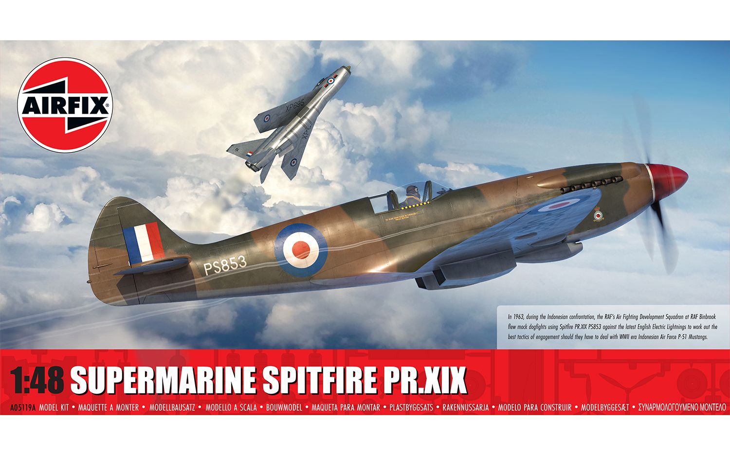 Airfix 1/48 Supermarine Spitfire PR.XIX