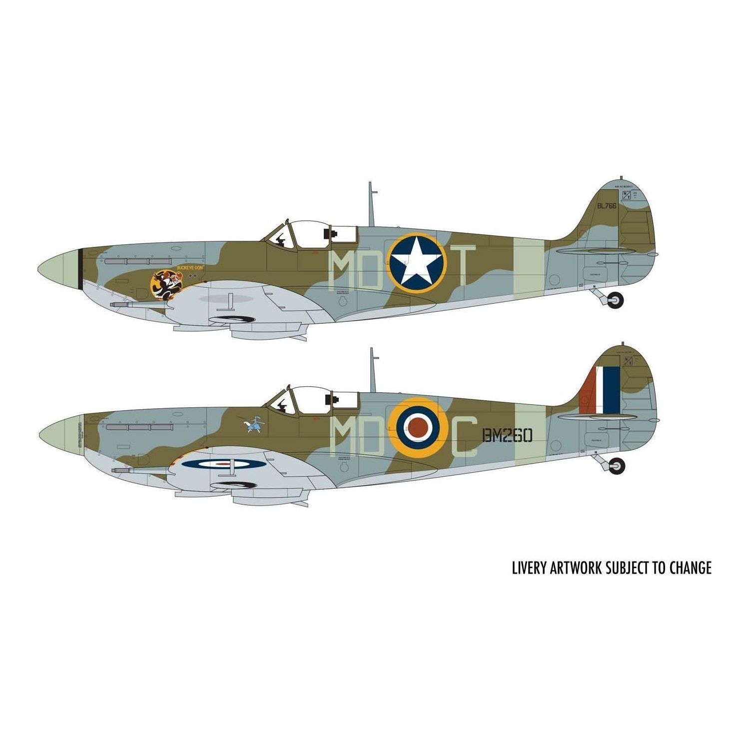 AIRFIX 1/48 Supermarine Spitfire Mk.Vb