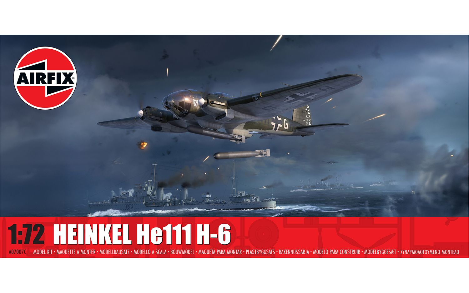 Airfix 1/72 Heinkel He111 H-6