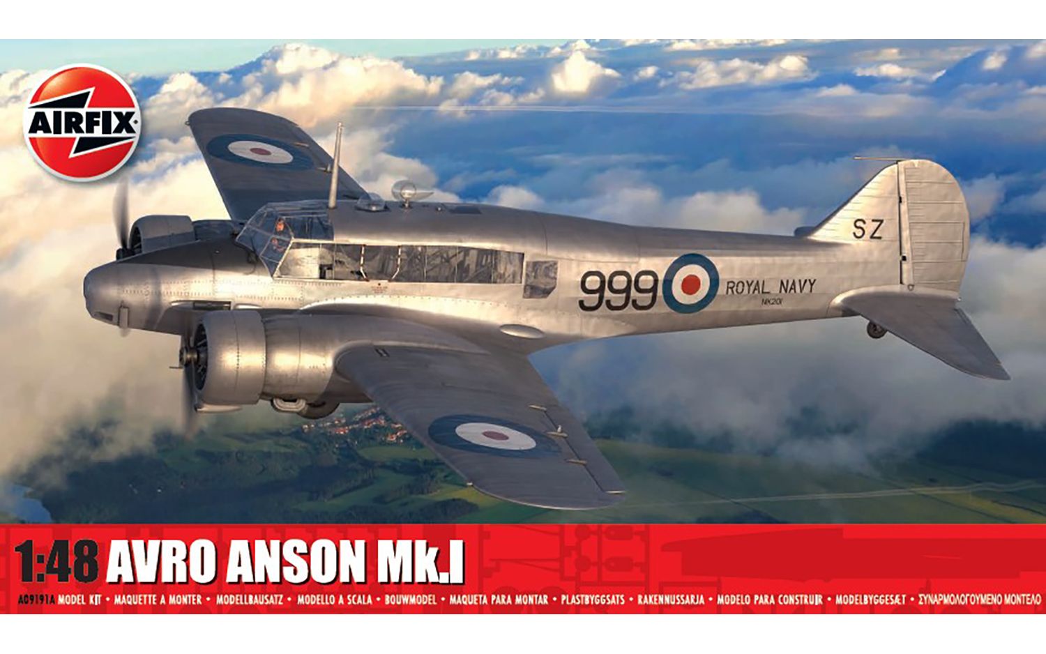 AIRFIX 1/48 Avro Anson Mk.I