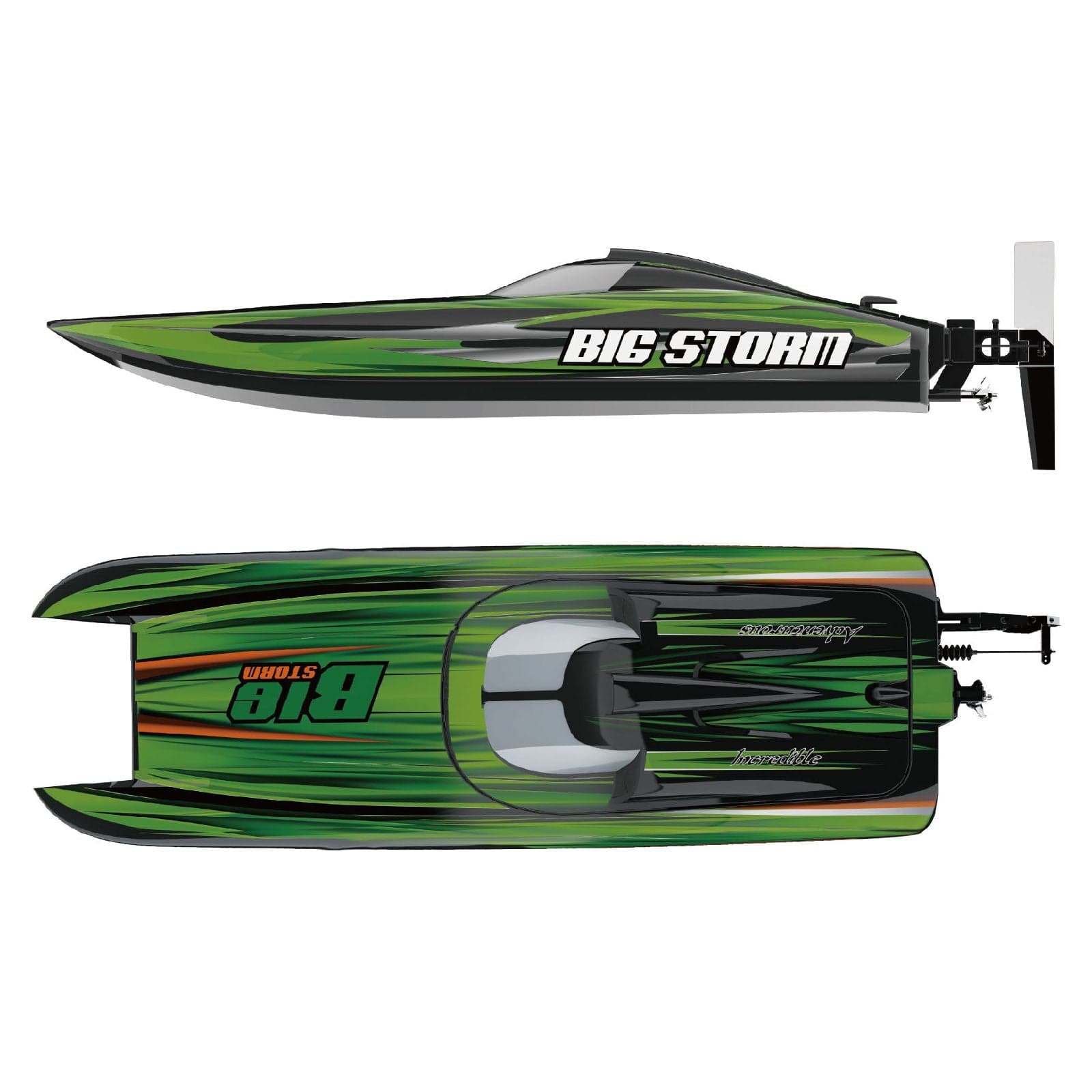 JOYSWAY Big Storm 700mm ABS Hull Brushless Catamaran Speed Boat ARTR