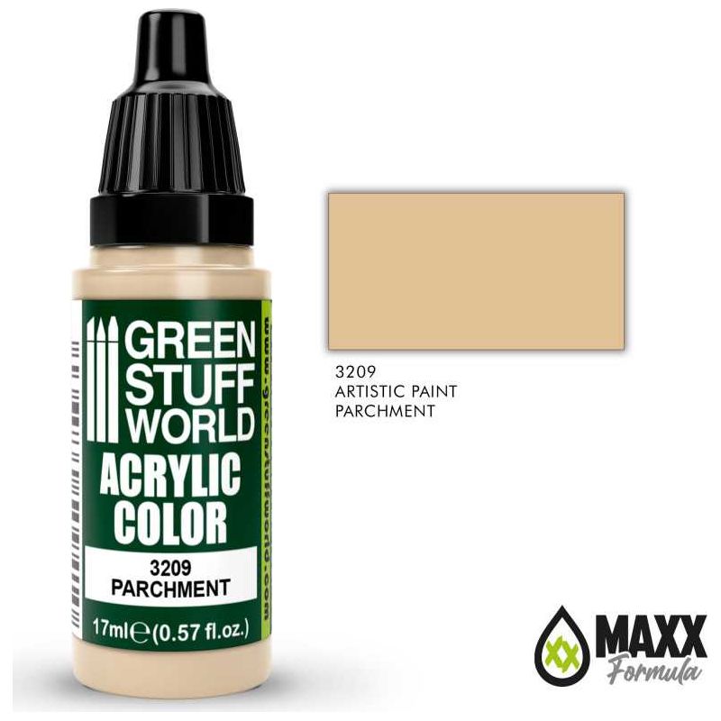 GREEN STUFF WORLD Acrylic Color - Parchment 17ml