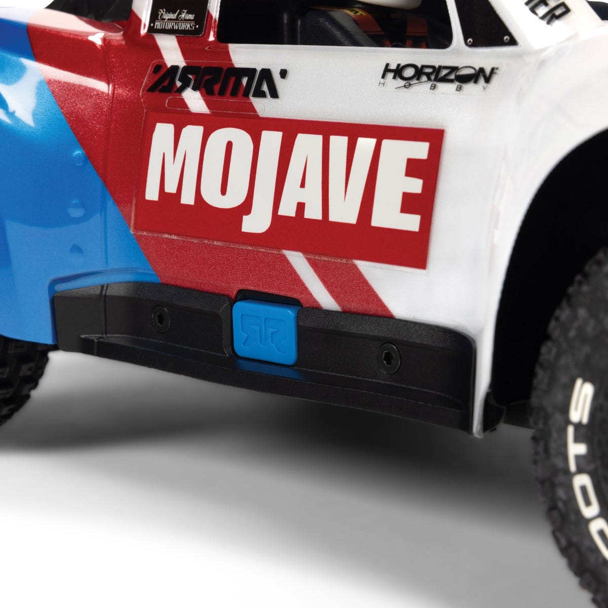 Arrma Mojave Grom 223S Brushless 1/18 4x4 Desert Truck RTR, White, ARA2304ST2