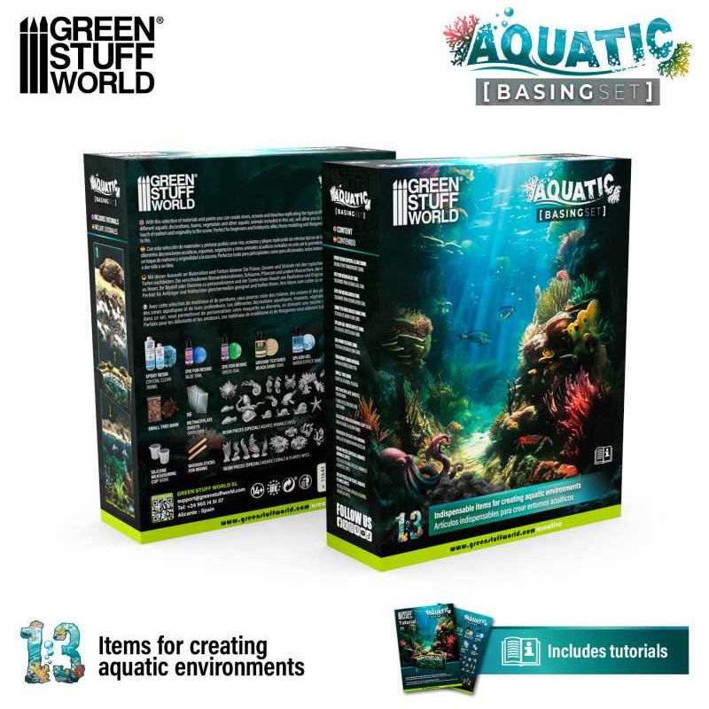 GREEN STUFF WORLD Basing Sets - Aquatic