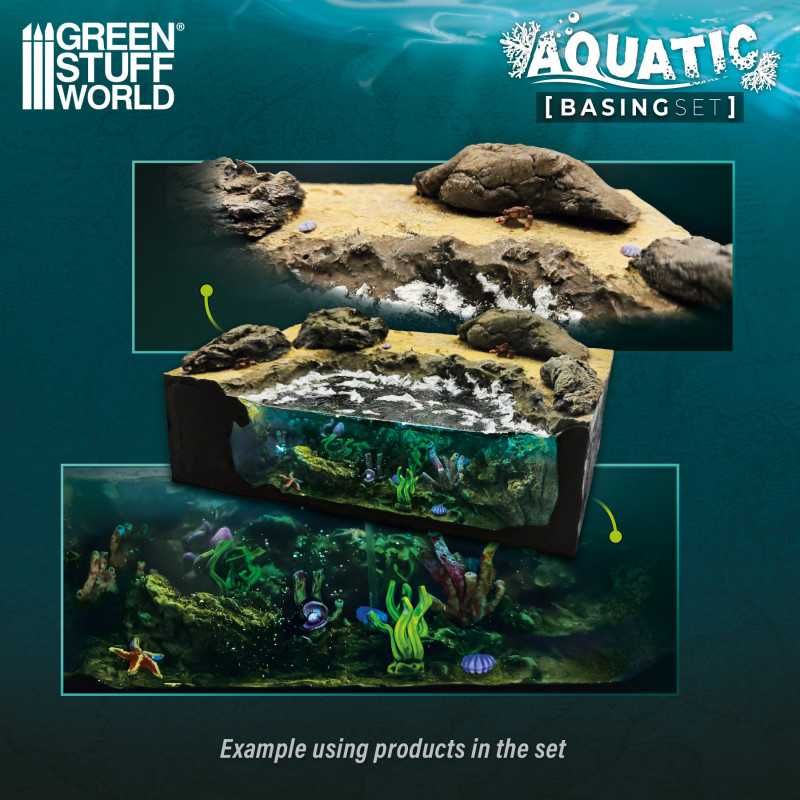 GREEN STUFF WORLD Basing Sets - Aquatic