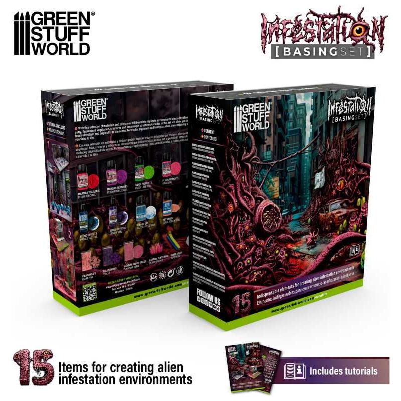 GREEN STUFF WORLD Basing Sets - Infestation