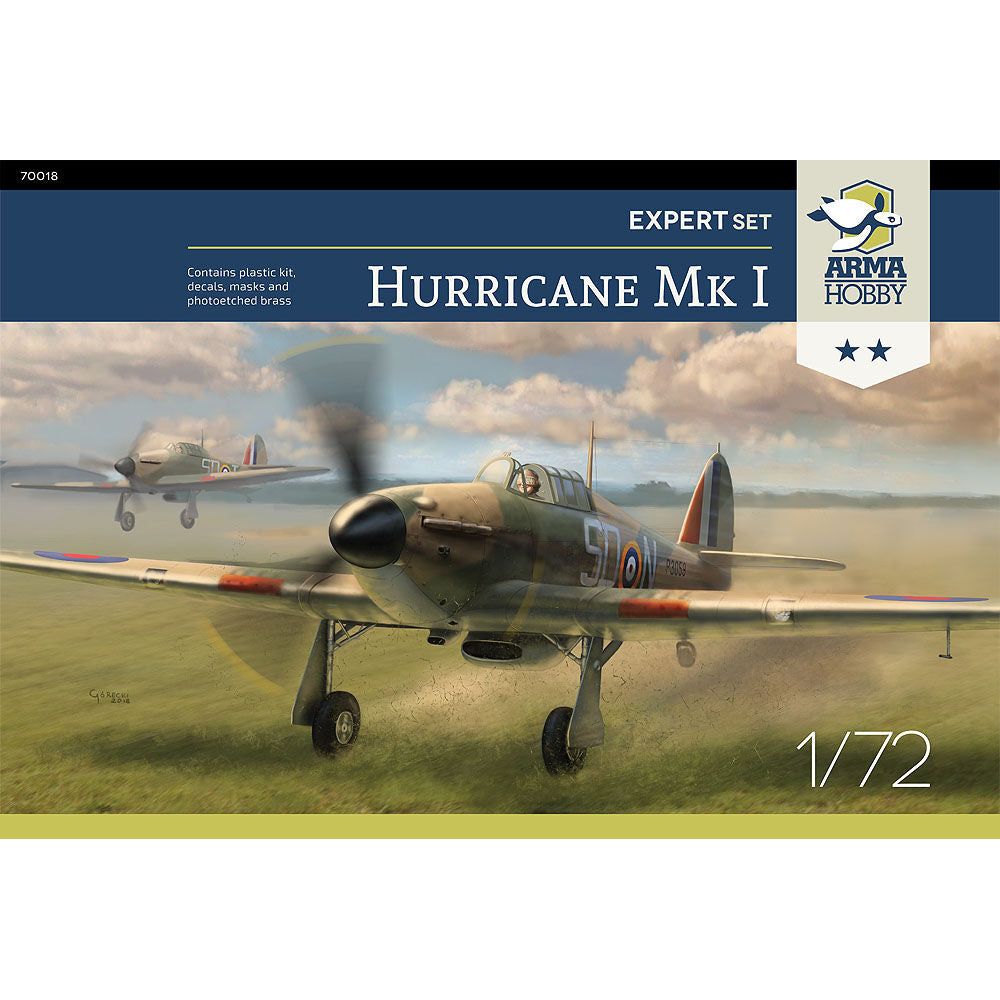 ARMA HOBBY 1/72 Hurricane Mk.I Expert Set