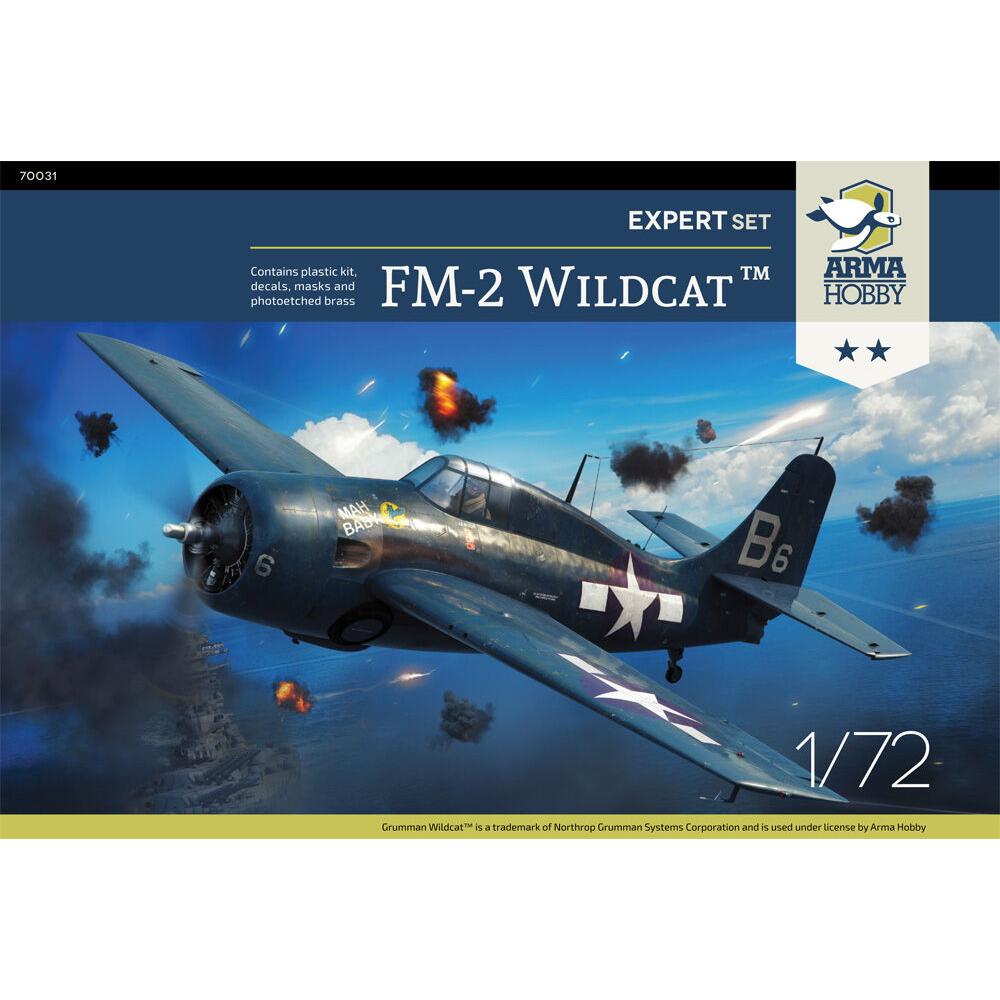 ARMA HOBBY 1/72 FM-2 Wildcat Expert Set