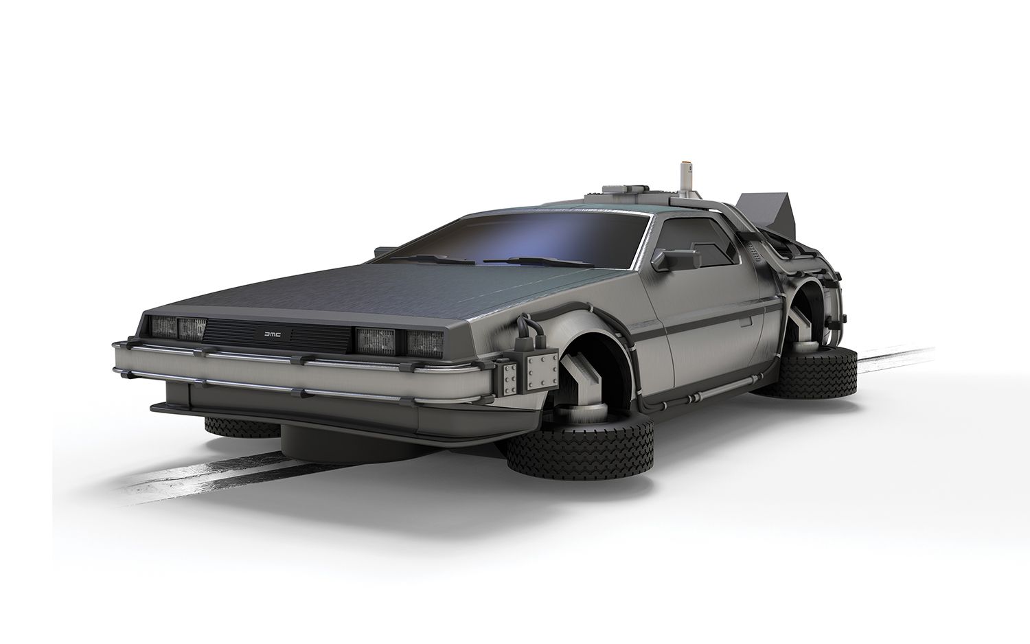 Scalextric Flying Time Machine -Back To The Future 2