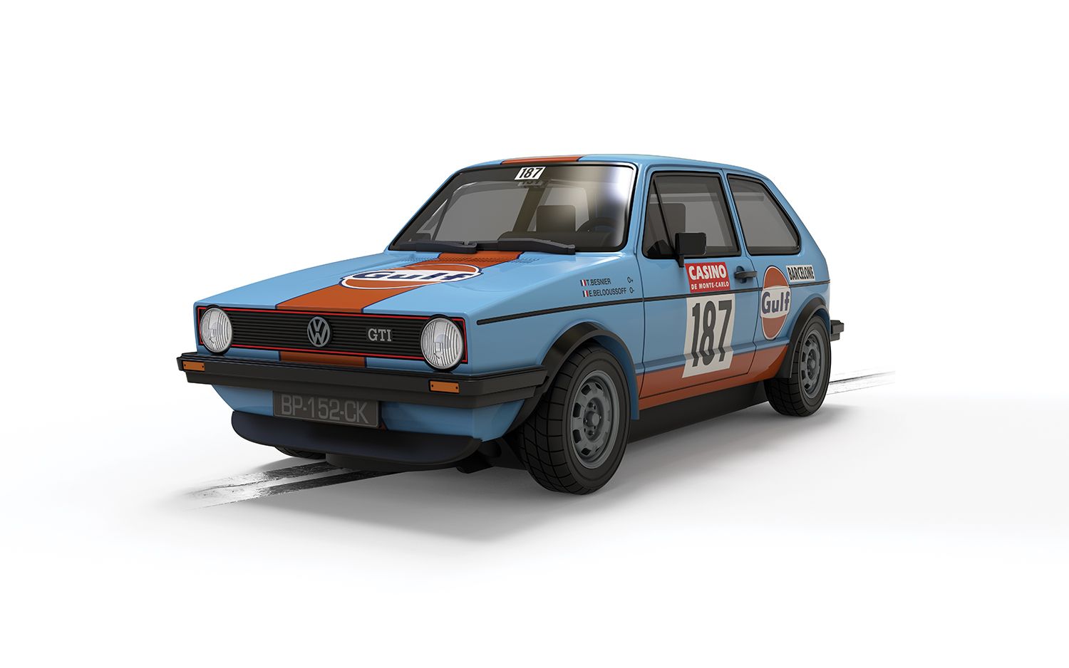 Scalextric Volkswagen Golf - Gulf Edition