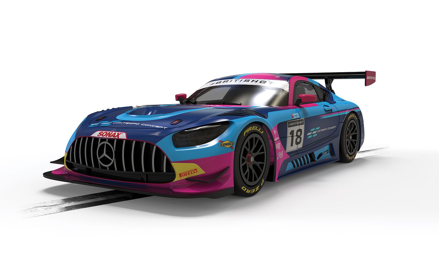 Scalextric Mercedes AMG GT3 - British GT 2024 - 2Seas Motorsport