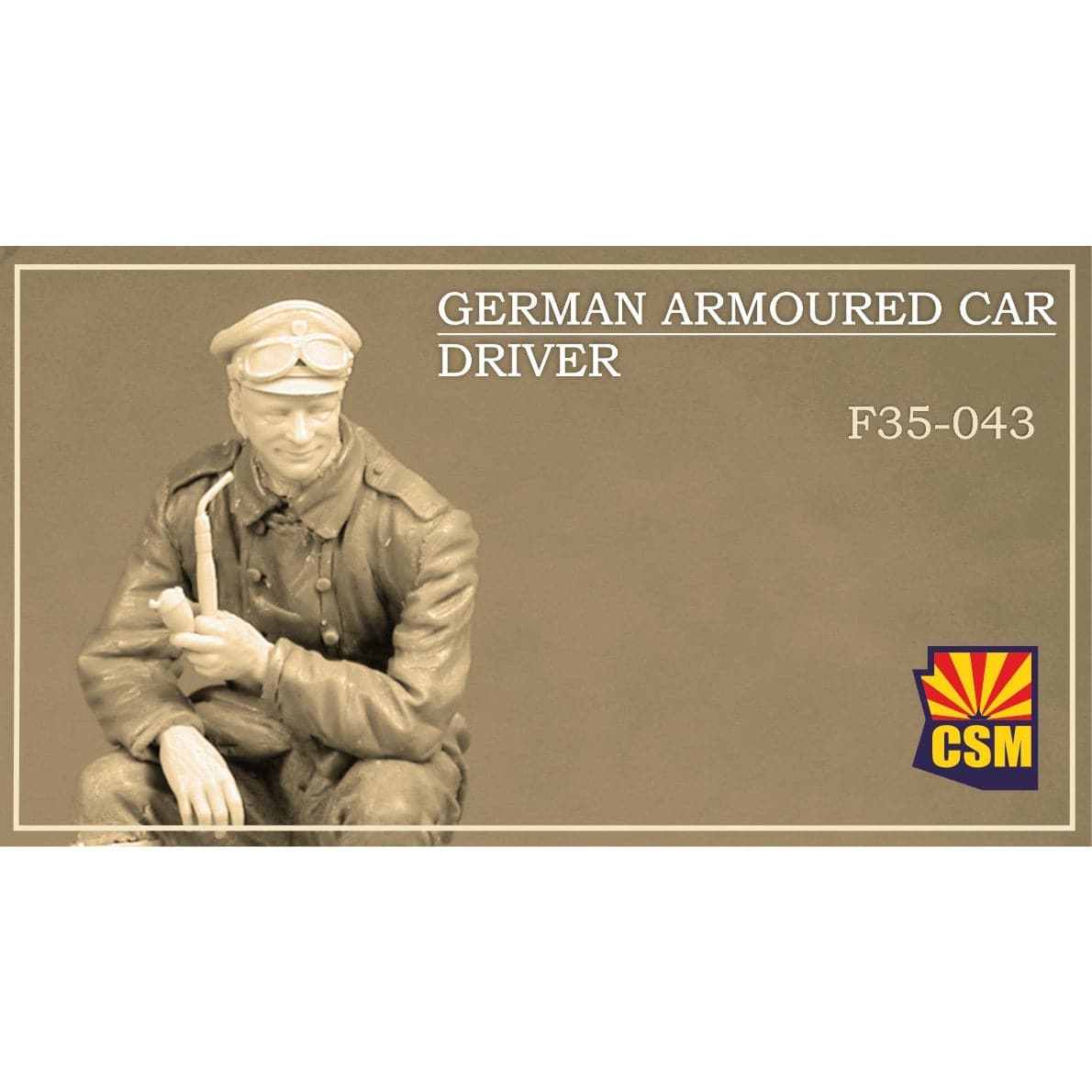 COPPER STATE MODELS 1/35 German Armoured Car Driver