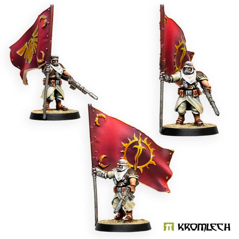 KROMLECH Desert Raiders Command Squad (5)