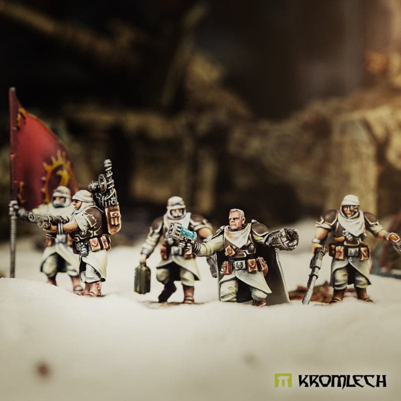 KROMLECH Desert Raiders Command Squad (5)