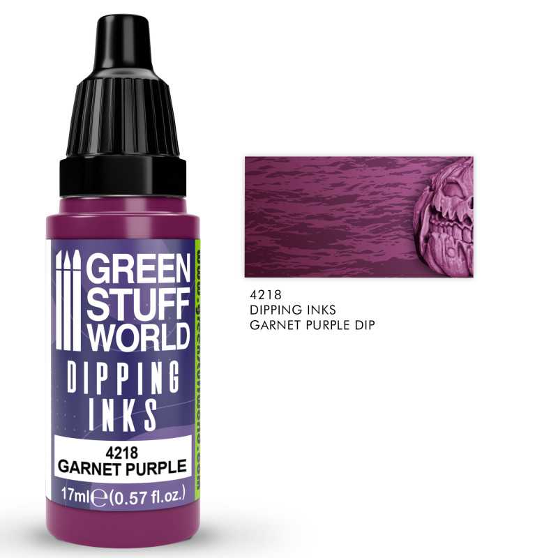 GREEN STUFF WORLD Dipping ink 17 ml - Garnet Purple Dip