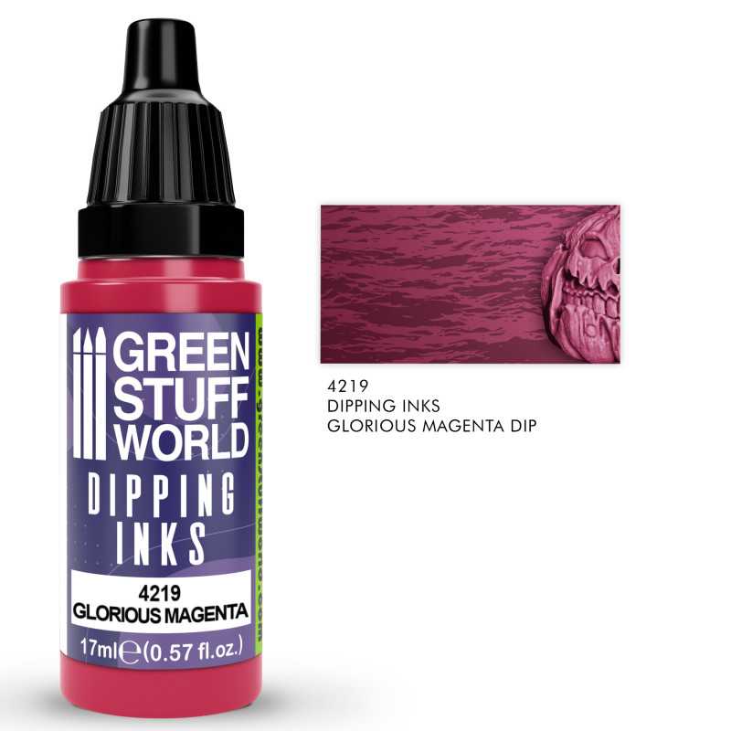 GREEN STUFF WORLD Dipping ink 17 ml - Glorious Magenta Dip