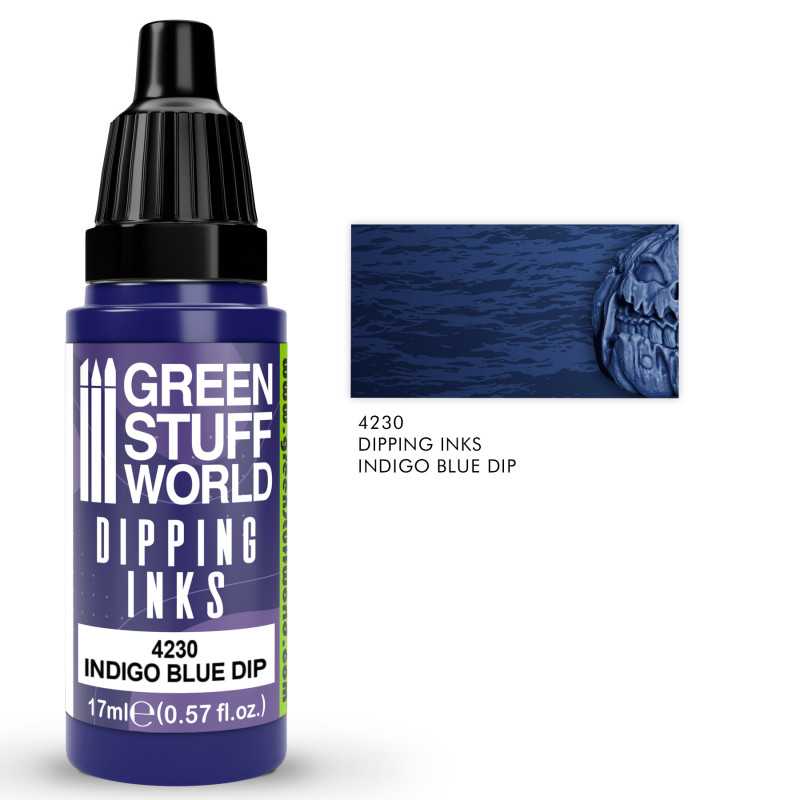 GREEN STUFF WORLD Dipping ink 17 ml - Indigo Blue Dip