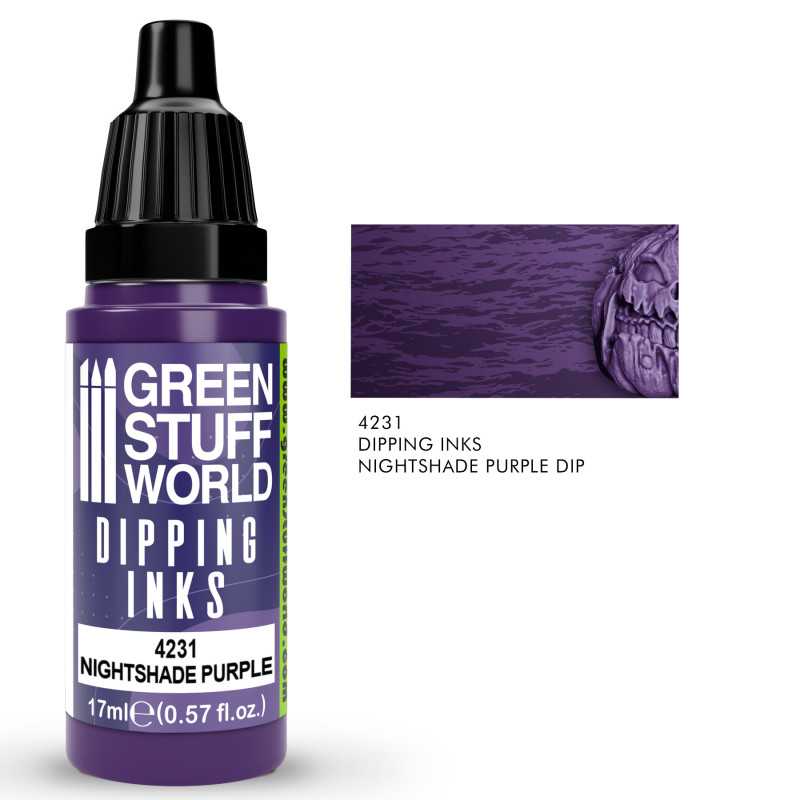 GREEN STUFF WORLD Dipping ink 17 ml - Nightshade Purple Dip