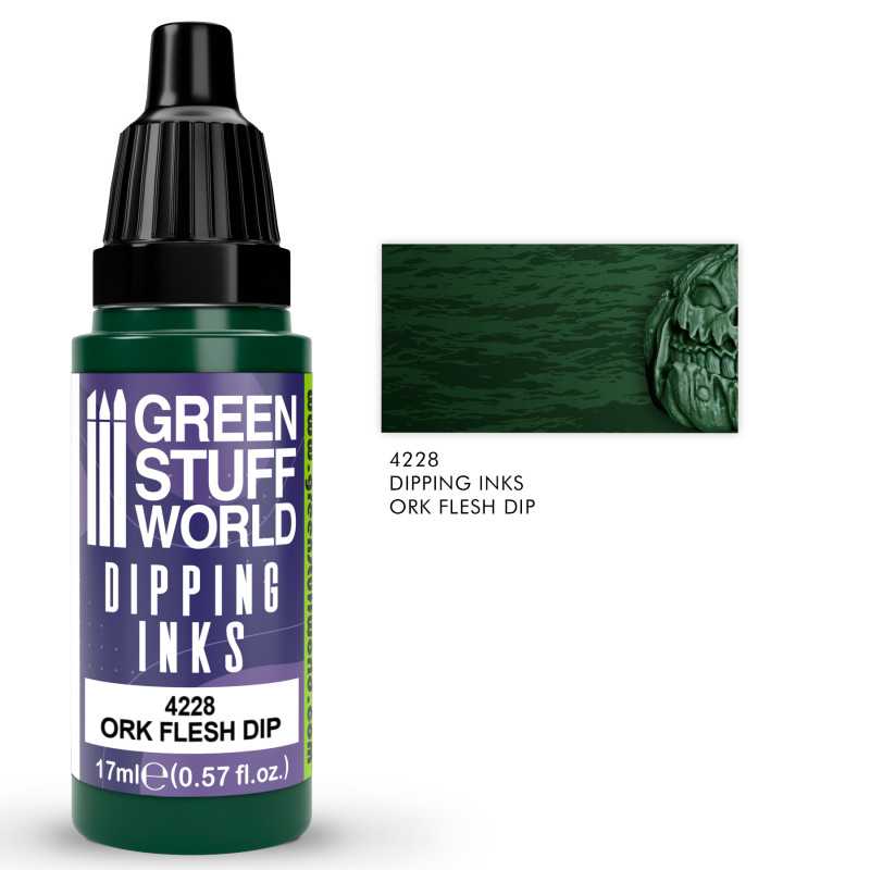 GREEN STUFF WORLD Dipping ink 17 ml - Ork Flesh Dip