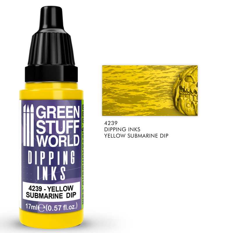 GREEN STUFF WORLD Dipping ink 17 ml - Yellow Submarine Dip