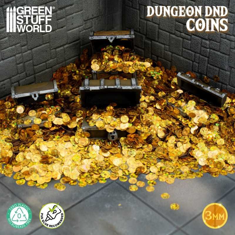 GREEN STUFF WORLD Dungeon DnD coins