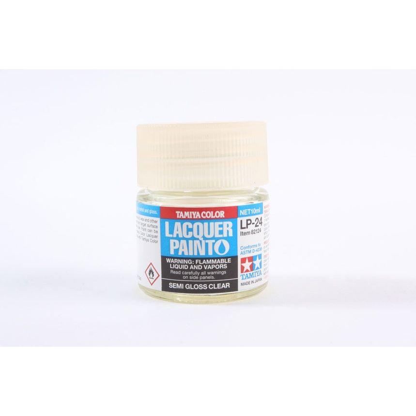 TAMIYA LP-24 Semi Gloss Clear Lacquer Paint 10ml