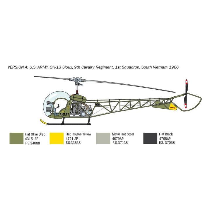 ITALERI 1/48 Bell OH-13 Sioux Korean War