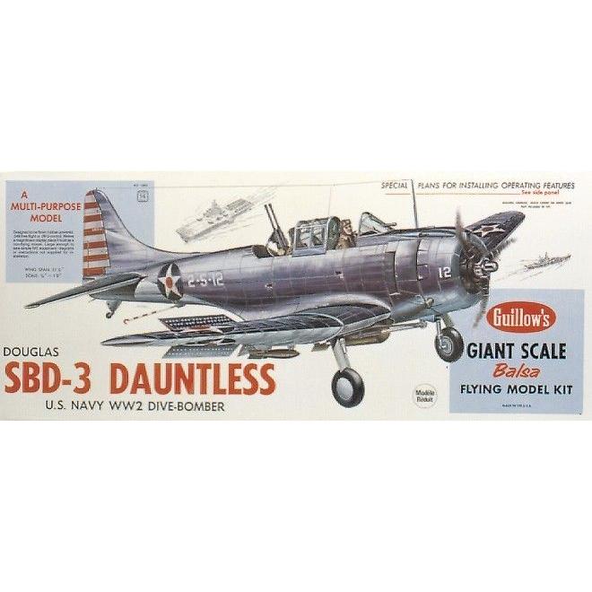 Guillow's Dauntless Balsa Plane Model Kit